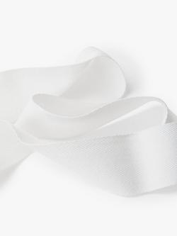 John Lewis Herringbone Tape, 50mm - view 2, White