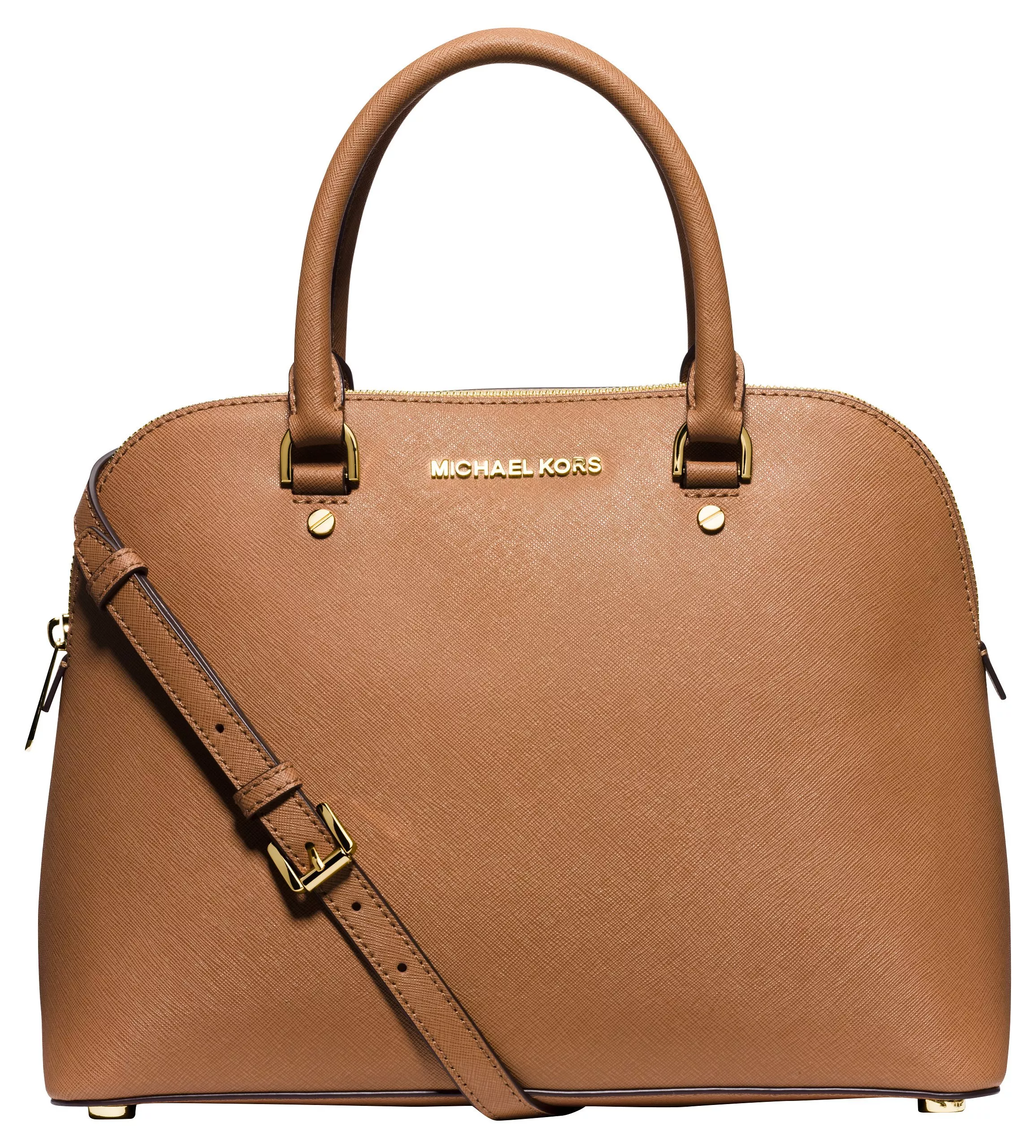 MICHAEL Michael Kors Cindy Large Leather Dome Satchel