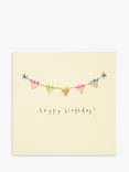 Ruth Jackson Bunting Birthday Card