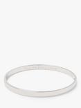 kate spade new york Find The Silver Lining Bangle, Silver