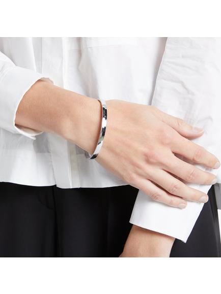 kate spade new york Find The Silver Lining Bangle, Silver - view 2, Silver