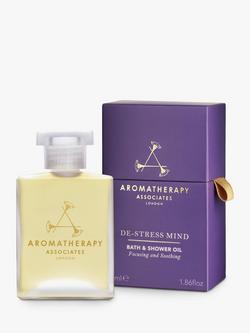 Aromatherapy Associates De-Stress Mind Bath & Shower Oil, 55ml - view 2, 