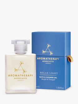 Aromatherapy Associates Relax Light Bath & Shower Oil, 55ml, 