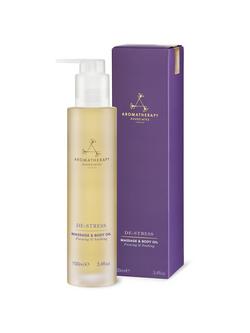 Aromatherapy Associates De-Stress Massage & Body Oil, 100ml - view 2, 