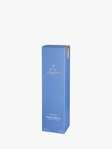 Aromatherapy Associates Relax Massage & Body Oil, 100ml - view 2, 