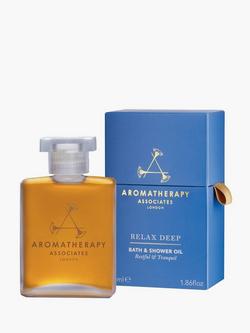 Aromatherapy Associates Relax Deep Bath & Shower Oil, 55ml, 