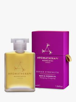 Aromatherapy Associates Strength Bath and Shower Oil, 55ml, 
