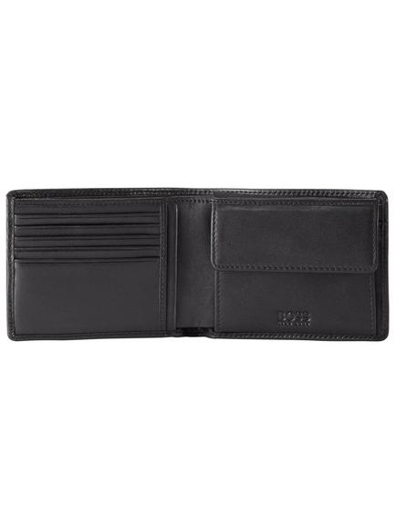 BOSS Asolo Bi-fold Leather Wallet, Black - view 2, Black