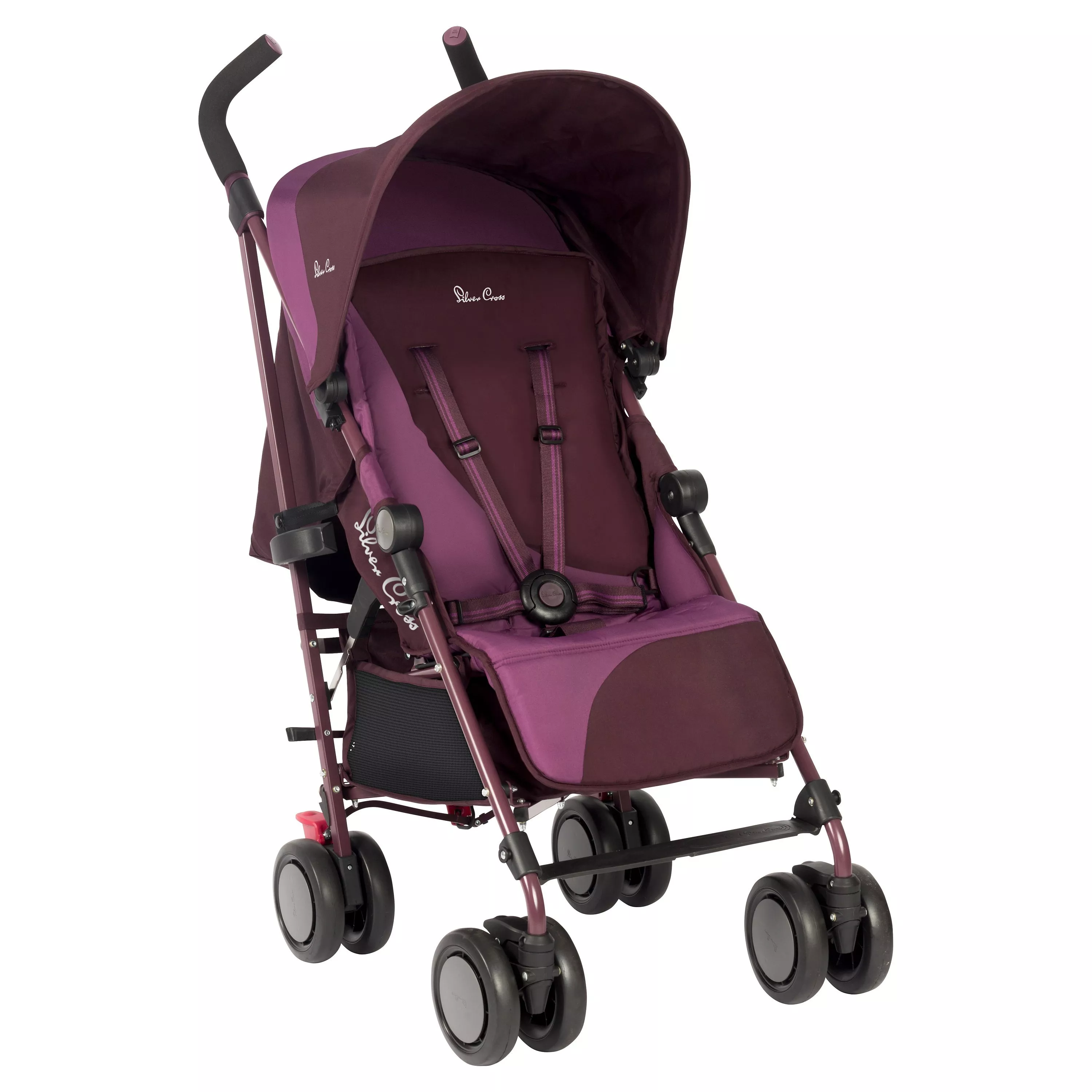 Silver cross pop stroller purple on sale