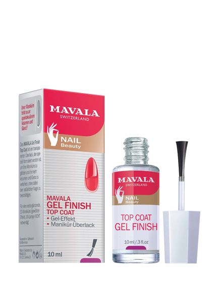 Mavala Gel Effect Nail Polish Top Coat, 10ml, 