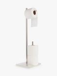 John Lewis White Marble Toilet Butler