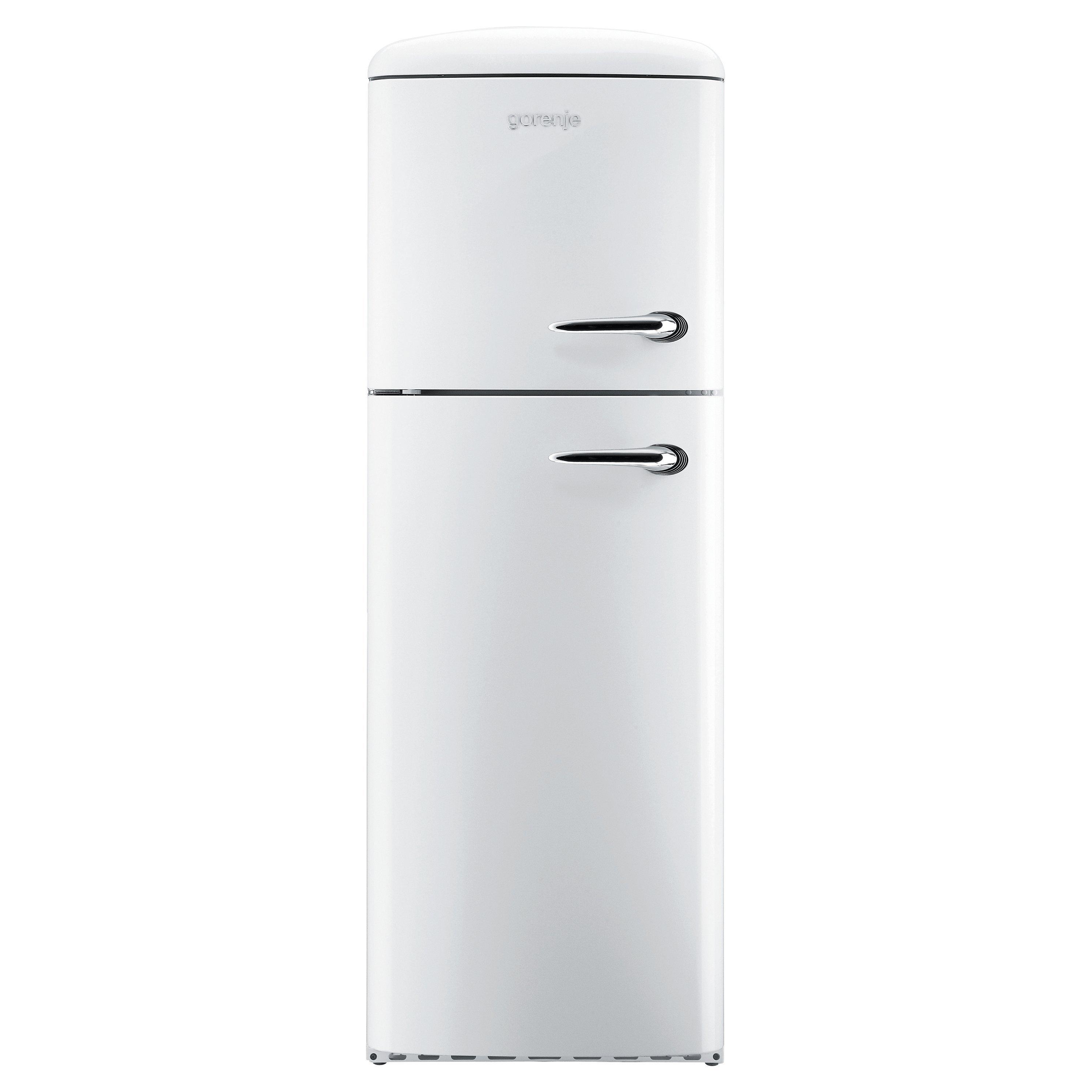 Gorenje  RF60309OW-L Freestanding Fridge Freezer, A++ Energy Rating, Left-Hand Hinge, 60cm Wide, Snow White