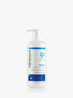 Ultrasun SPF20 Sports Sun Protection Gel, 400ml, 