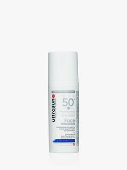 Ultrasun SPF 50+ Anti-Ageing Facial Sun Cream, 50ml - view 2, 