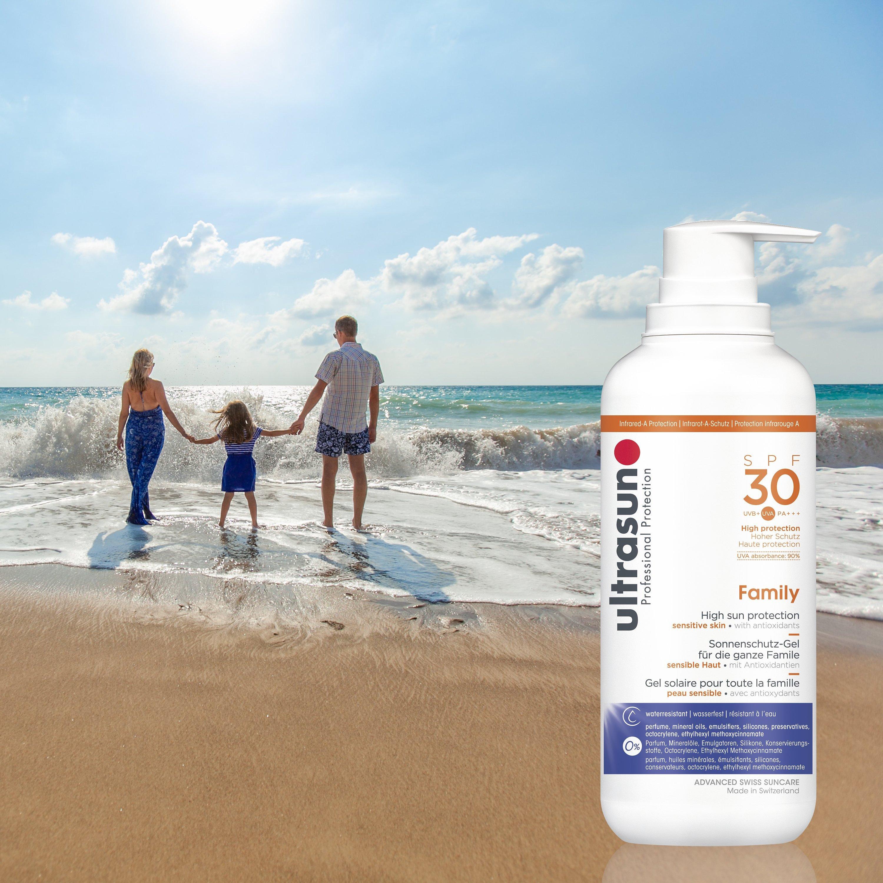 Ultrasun SPF 30 Family Sun Cream, 400ml