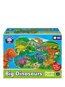 Orchard Toys Big Dinosaur Jigsaw Puzzle, 50 Pieces, 