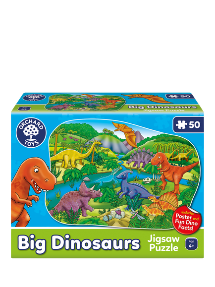 Orchard Toys Big Dinosaur Jigsaw Puzzle, 50 Pieces, 