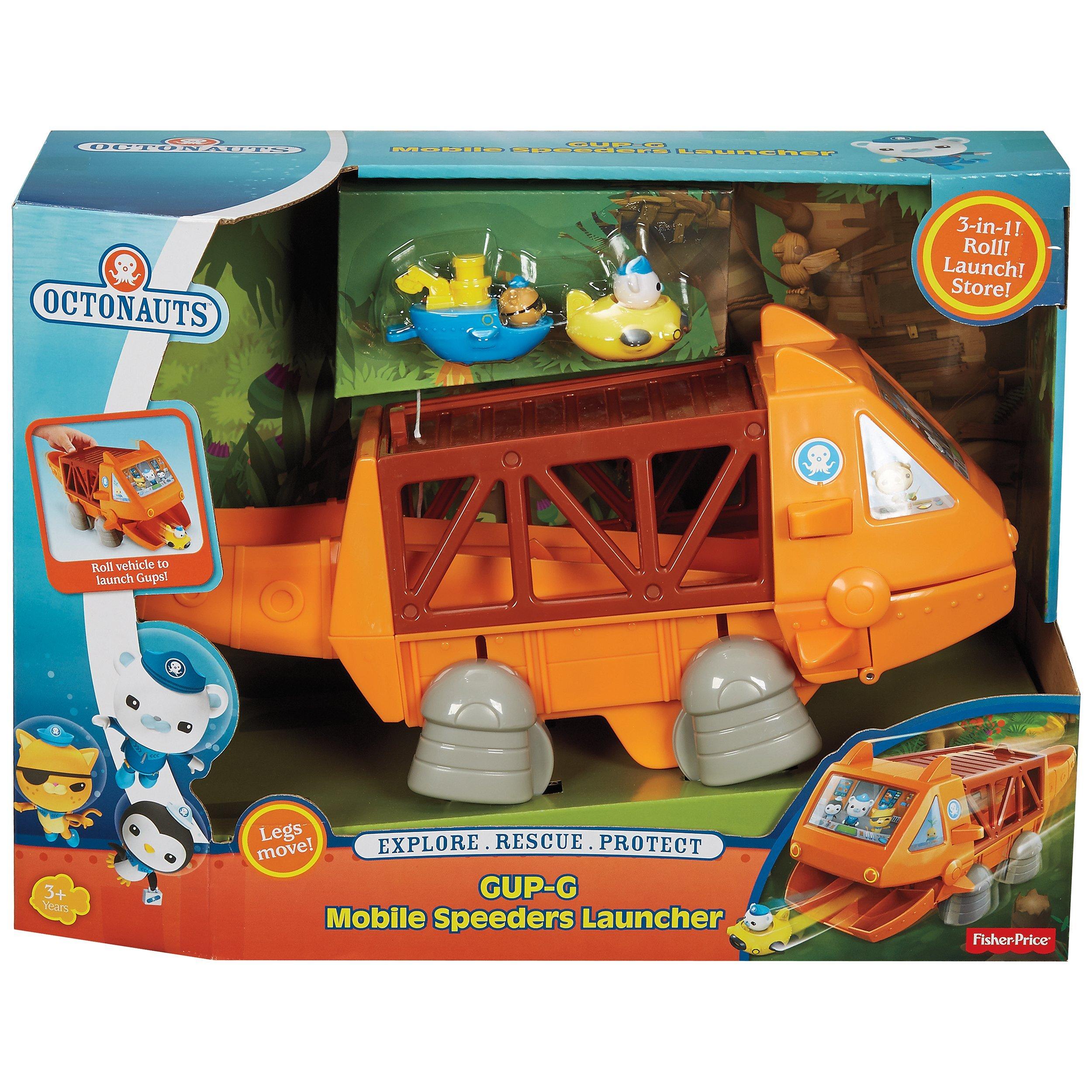 Fisher-Price Octonauts Gup-G Mobile Speeders Launcher