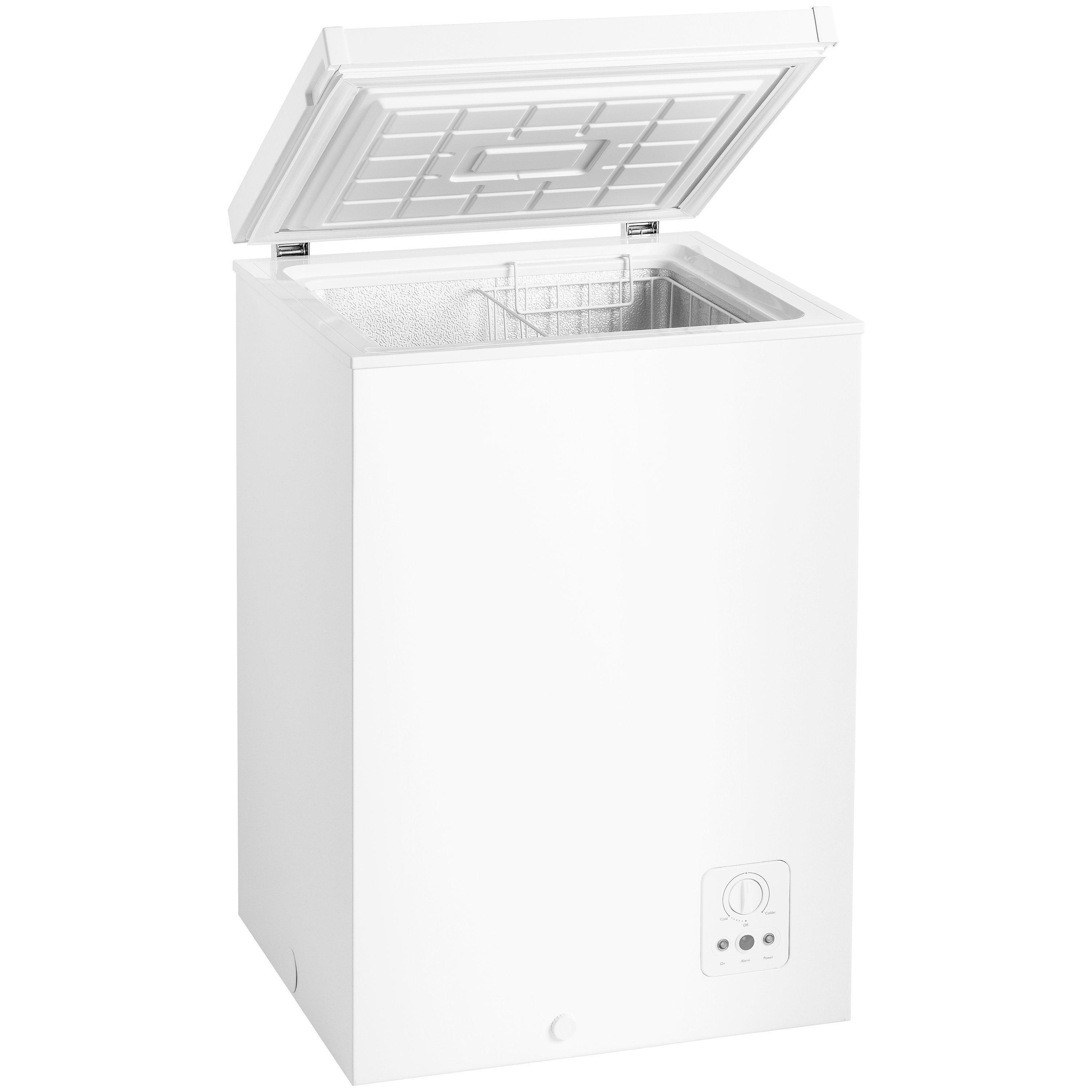 John Lewis Partners JLCH102 Freestanding Chest Freezer White