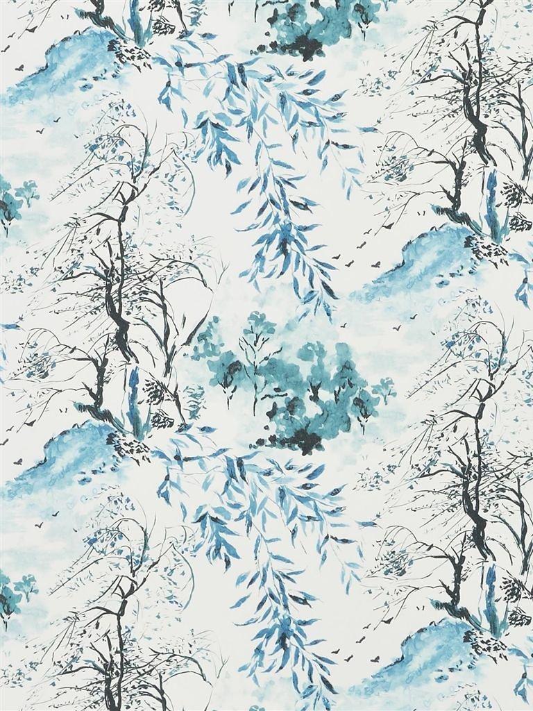 Designers Guild Winter Palace Wallpaper, Azure, PDG651/02
