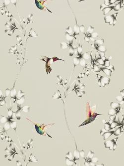 Harlequin Amazilia Wallpaper, Silver, 111062