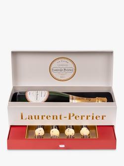 Laurent-Perrier Brut Champagne and Montezuma's Truffle Set, 75cl - view 2, 