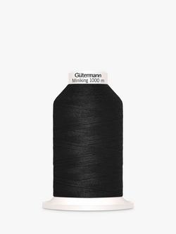 Gütermann creativ Miniking Thread, 1000m, Black