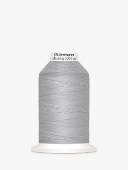 Gütermann creativ Miniking Thread, 1000m, Grey