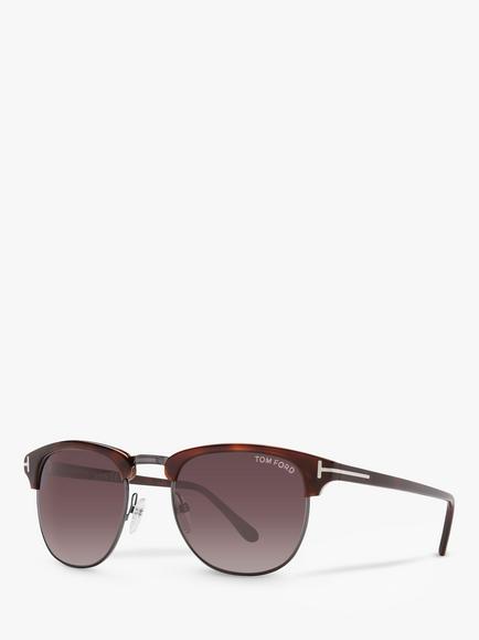 TOM FORD FT0248 Henry Sunglasses, Tortoise, Tortoise