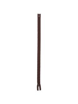 YKK Coil Zip, Brown