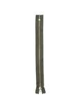 YKK Strong Metal Tooth Zip, Dark Khaki