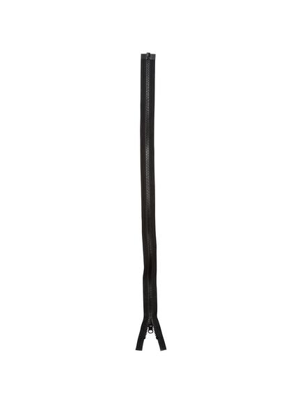 YKK Medium Weight Open End Zip, 61cm, Black, Black