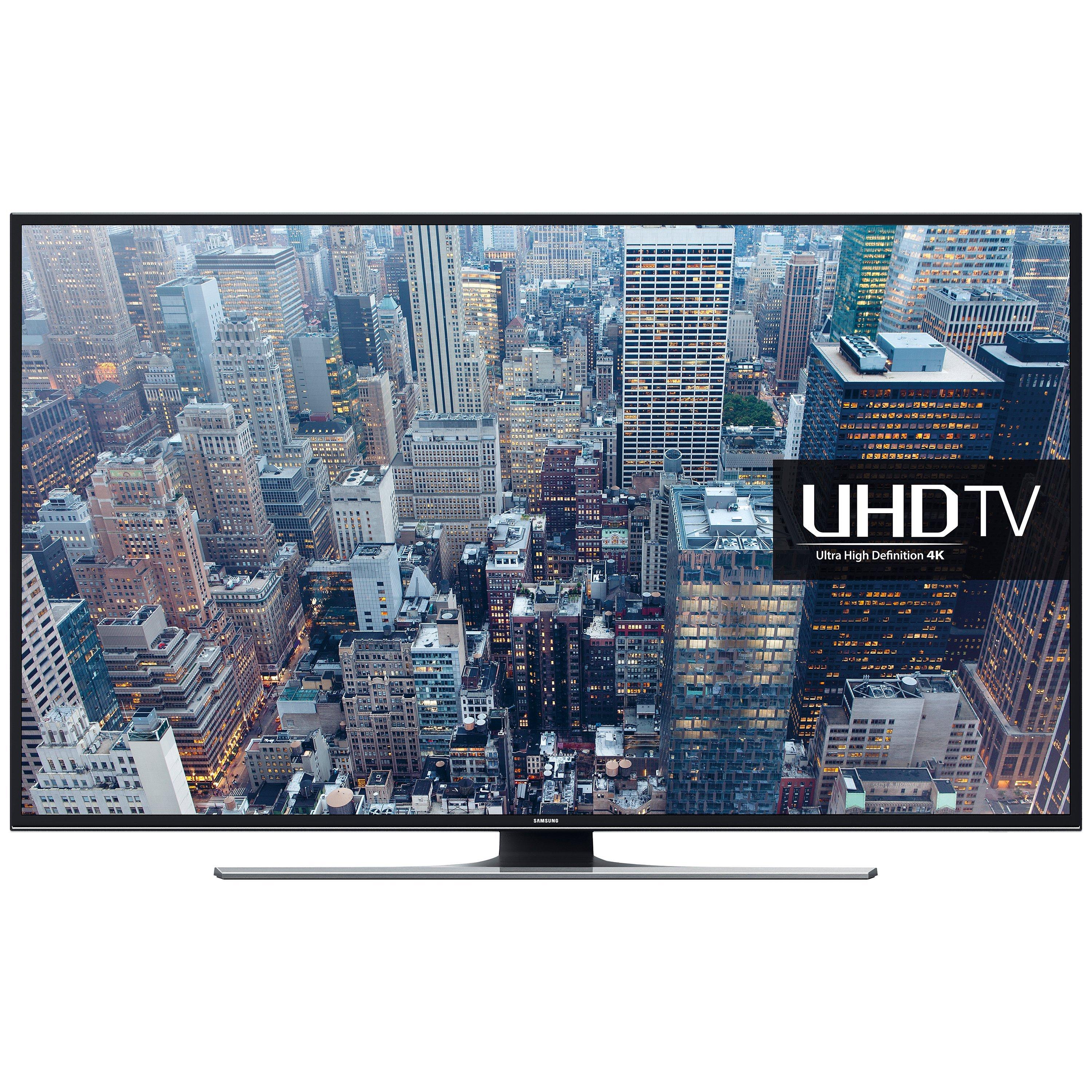 Samsung UE55JU6400 LED 4K Ultra HD Smart TV, 55" with Freeview HD and Built-In Wi-Fi