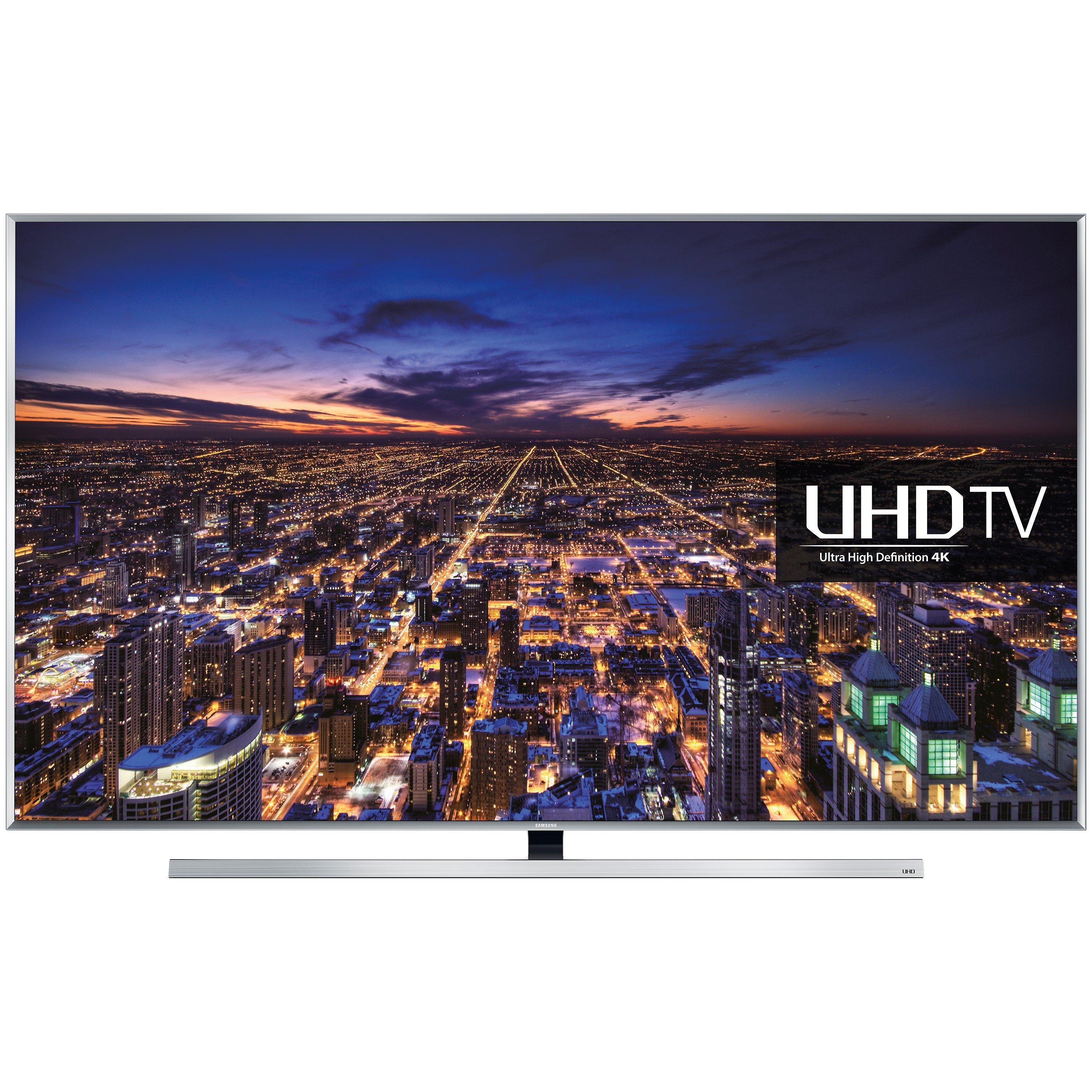 Samsung UE40JU7000 LED 4K Ultra HD 3D Smart TV, 40" with Freeview/freesat HD and Built-in Wi-Fi
