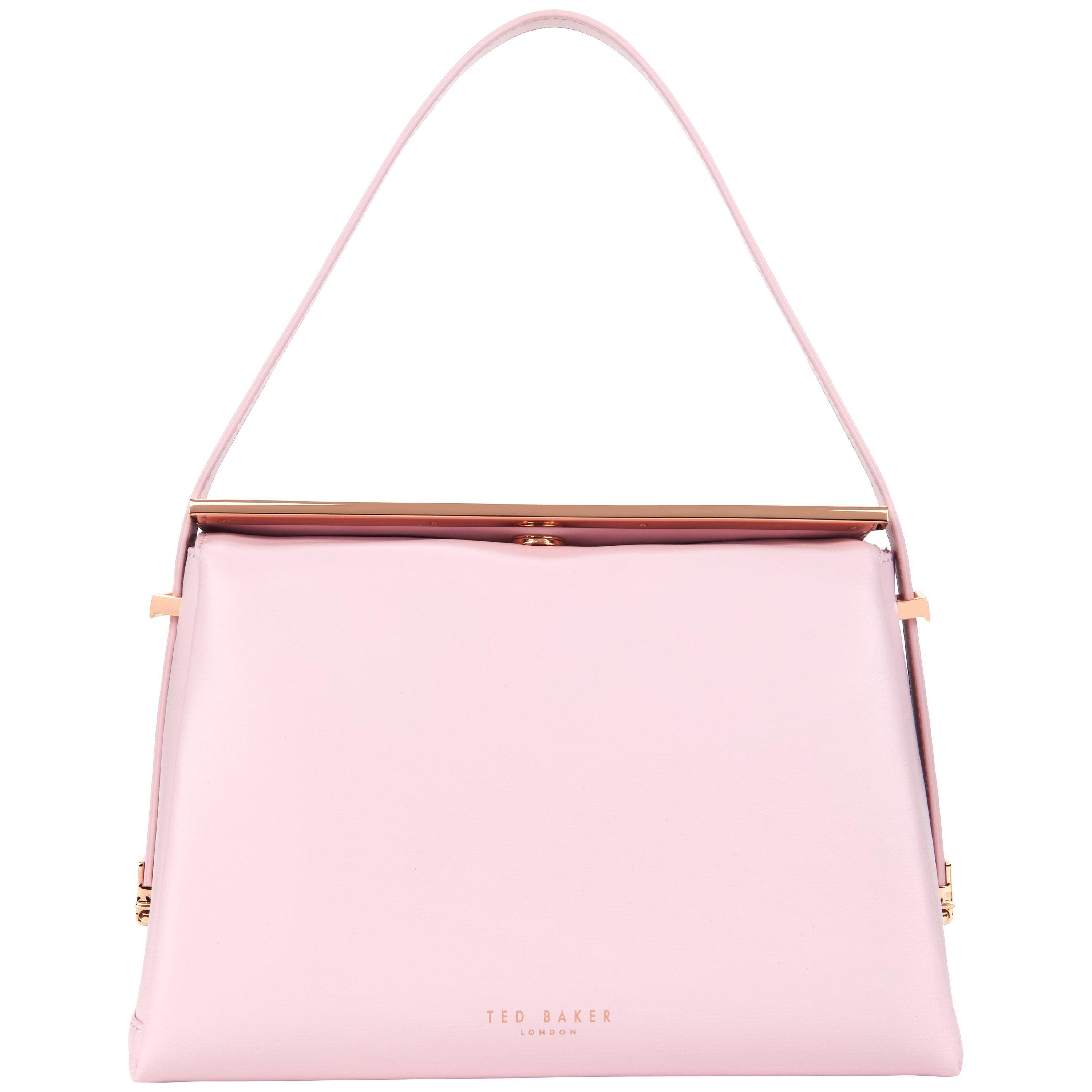 Ted Baker Kelli Mini Tote Leather Bag, Baby Pink
