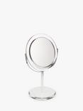 John Lewis Clear Round Acrylic 3 x Magnifying Mirror