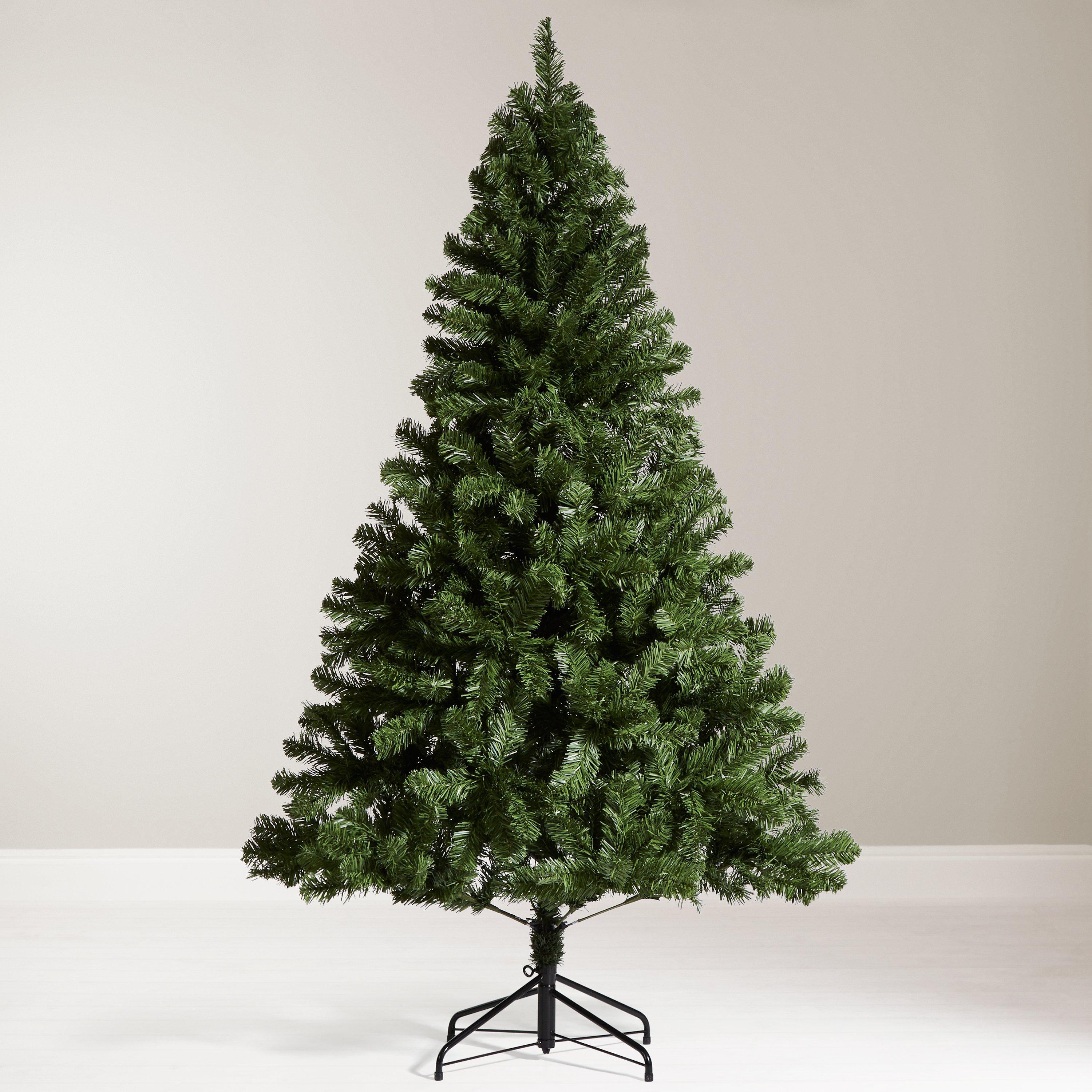 John Lewis & Partners The Basics Festive Fir Christmas Tree, 6ft