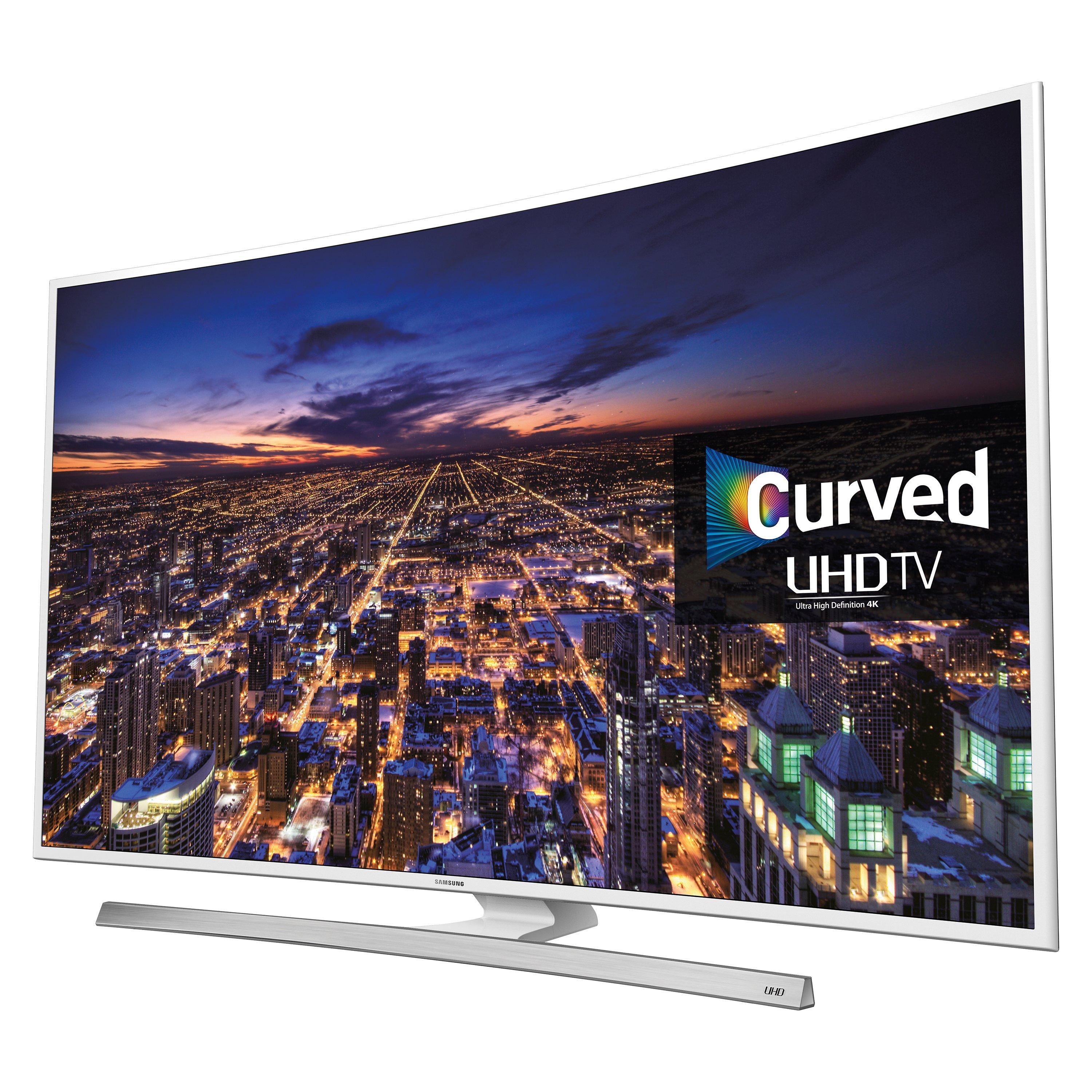 Samsung UE40JU6510 Curved HDR 4K Ultra-HD Smart TV, 40" with Freeview HD/freesat HD, Built-In WiFi and Intelligent Navigation