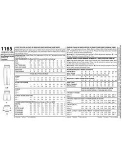 Simplicity Women's Trousers and Shorts Sewing Pattern, 1165 - view 2, 