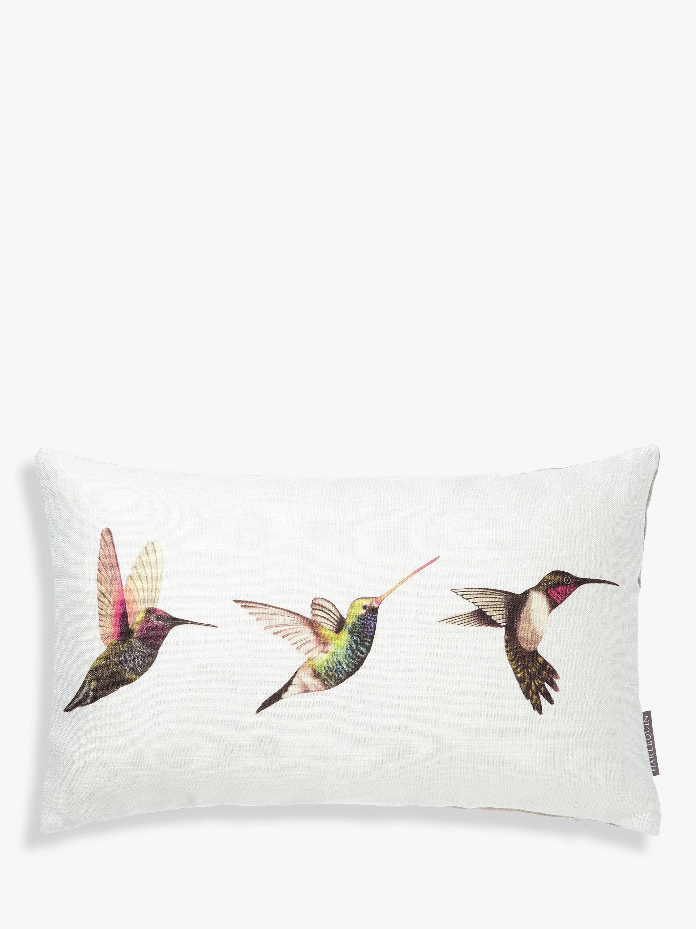 Harlequin Amazilia Cushion, Papaya / Apple