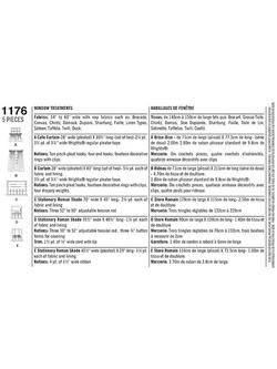 Simplicity Home Accessories Sewing Pattern, 1176, One Size - view 2, 