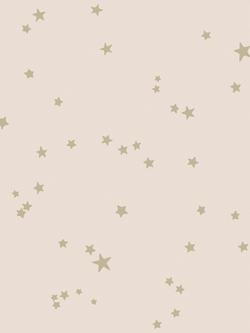Cole & Son Stars Wallpaper, Metallic Gilver On Ballet Slipper