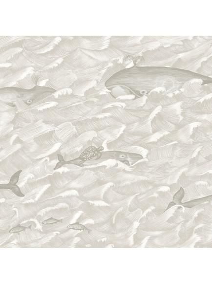 Cole & Son Melville Wallpaper, Stone & Chalk