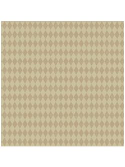 Cole & Son Titania Wallpaper, Metallic Gilver On Oat