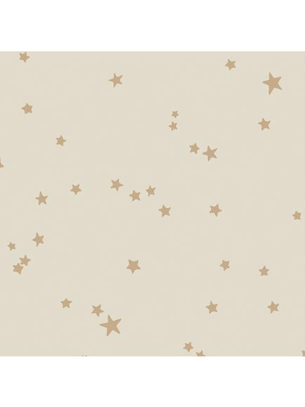 Cole & Son Stars Wallpaper, Metallic Gold On Linen