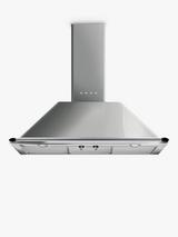 Smeg KTR90XE Chimney Cooker Hood, Stainless Steel