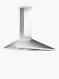 Smeg KSED95XE 90cm Chimney Cooker Hood, Stainless Steel