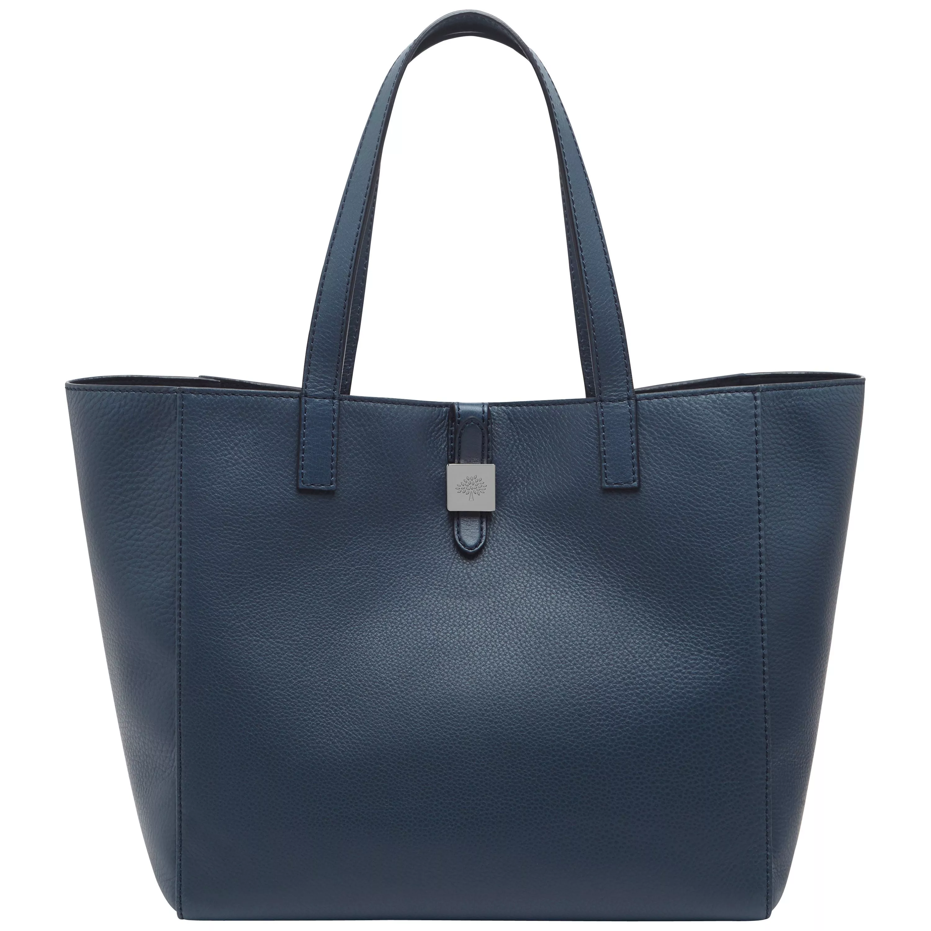Mulberry Tessie Leather Tote Bag Regal Blue