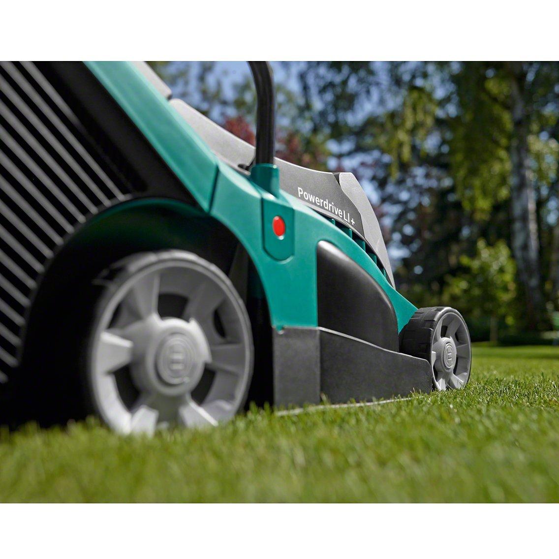 Bosch Rotak 43 LI Ergoflex Cordless Hand Propelled Electric Lawnmower