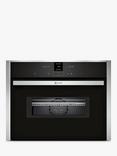 Neff C17MR02N0B Built-in Combination Microwave Oven, Stainless Steel